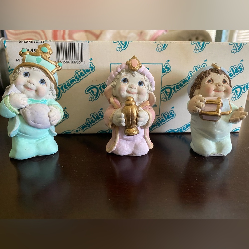 Vintage Dreamsicles The Three Wise Men Collectible Figures from 1994-1995